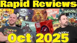 61 Game Reviews | 27 NEW Games! | Rapid Reviews October 2025