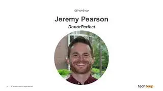 Jeremy Pearson, DonorPerfect &mdash; Marketing Your Mission: App Demos for Nonprofits