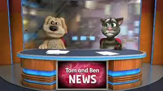 Talking Tom Seeing a Fly