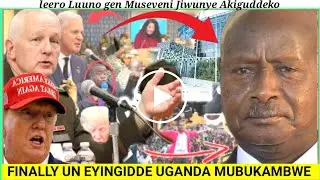 Agakagwawo Gen M7Jyiwunye America Etadde Ekiwadiiko Trump Alangilidde Mu Kalulu Ka Uganda 