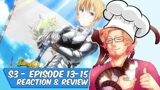 Food Wars | REACTION & REVIEW - S3 Episode 13-15