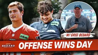 Bedard: Patriots Offense WINS DAY vs Commanders | Greg Bedard Patriots Podcast at Camp