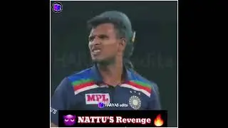 #Nattu'sRevenge #NatarajanCricketer #BestRevengeStatus #SirfCricket #CricketClips #Goosebumps#shorts
