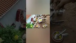 Mini masal dosai/ dosai recipe/ miniature cooking @Sharmisminiature