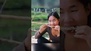 Eps002 Catching Wild Fish with a Country Girl | Trapping & Fishing in Rural Life #CatchingWildFish