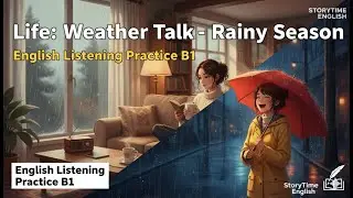 English Conversation: Talking About Rainy Weather (B1 Listening Practice)