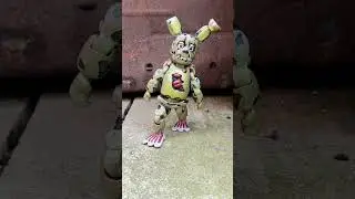 3D printed Springtrap figure | #fnaf #fanart