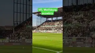 VfL Wolfsburg away: FC St. Pauli vs. VfL Wolfsburg #ultras #choreo #awayfans #hamburg