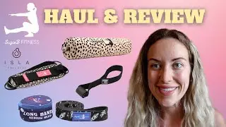 Suzie B Fitness UNBOXING haul - Isla Movement Legging Review -  Testing Instagram products - VLOG