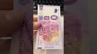 Have you ever seen a Zero Euro? #funny #money #viral #shorts #fyp
