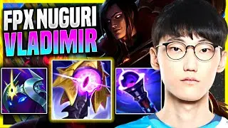NUGURI IS A NEW TOP FOR FPX! - FPX Nuguri Plays Vladimir Top vs Ryze! | Preseason 11