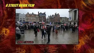 Protesters Get Aggressive And Try To Stop Women Speaking in Nottingham (GoPro Footage)