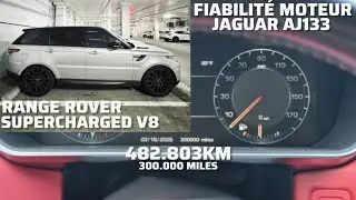 FIABILIT&Eacute; MOTEUR RANGE ROVER SUPERCHARGED AJ133