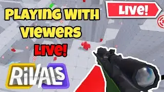 🔴LIVE|Playing RIVALS with VIEWERS!🔴