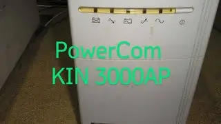 Ремонт бесперебойника PowerCom kin-3000ap