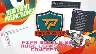 NEW TOP PROSPECTS EVENT CONCEPT AND LEAKS | FIFA MOBILE 20.