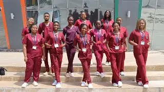 DUFUHS Student Nurses on Clinical Training at DUFUTH