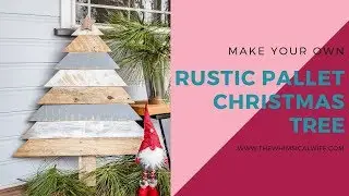 Rustic Pallet Christmas Tree