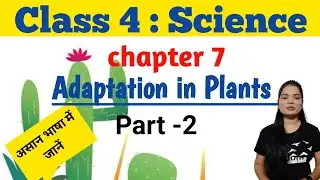 Class 4 Science Chapter 7 - Adaptation in Plants ┃Keep learning with rinki