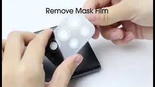 amFilm Galaxy S22 Ultra Back Camera Protector Installation Guide