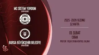 MC SİSTEM YURDUM SK - BURSA BB. SK | HENTBOL KADINLAR SÜPER LİGİ 12.HAFTA