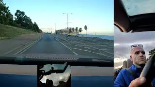 Southend on Sea Sunset Drive Armand van Helden Wings Krakota Remix BMW E46 330ci Convertible