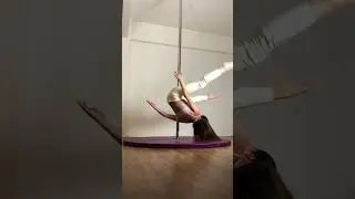 Pole Dance Intermediate Combo - No Hands Spin