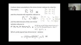 Plain stress and plain strain problems