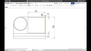Onshape | Basics | 6 | Simple Desk Tidy | Part 5 - Creating an Orthogonal Drawing