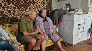 Camper missie Oekra&iuml;ene. Do 22 augustus 2024. Op bezoek bij de senioren in regio Tsjernobyl.