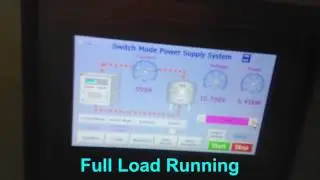 Green Power IGBT Rectifier Touch panel Operation and Full Load Testing