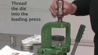 Using the Bullet Tipping Die