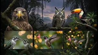 Inside the Amazon Jungle Stunning Birds & Wild Moments (4K)