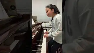 Teacher & Student take turns playing Mozart Sonata in C Major! - fun piano lesson game idea