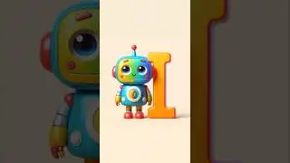 Incredible Letter I Animation with Robot Blast & Rebuild | Colorful ABC Adventure Series Shorts