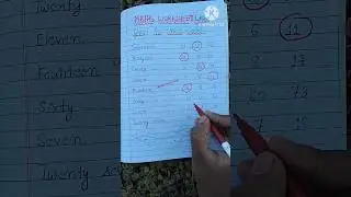 Забавная математическая практика // выберите правильное число✔️ // рабочий лист для детей дошколь...