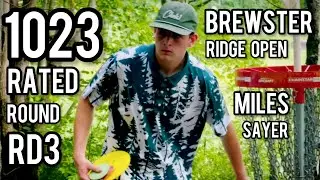 Miles Sayer | Brewster Ridge Open RD3 | 1023-Rated | Fox Run DGC | Sponsored by Dynamic Discs
