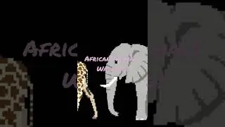 African Animals Walking Meme