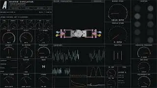 Engine Sim - Boxer-10 (Flat-10 experiment 1/12)