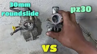 Pz30 keihin vs pe30 roundslide anung carburador ang bagay sa motor mo? . 