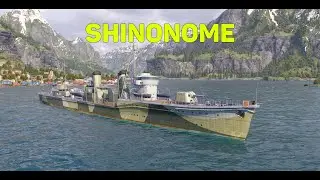 The premium fubuki class destroyer Shinonome