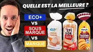 La meilleure BRIOCHE : eco+ vs marque rep&egrave;re vs marque