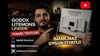 En Sevdiğim Dekor Işığı: Godox Litemons LP400R ve Lab Testleri #reklam