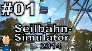 Mini Let's play Seilbahn-Simulator 2014 #1 -  Wo die Hasen in den Schnee schei&szlig;en