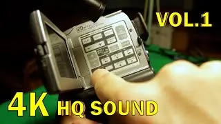Sony DCR PC115E. Vol 1 -  звуковой разбор/Sound analysis (4K, HQ SOUND)