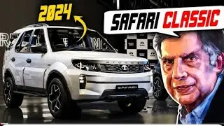 tata launching new🔥car tata safari classic with new look and design 2024