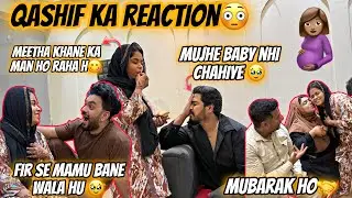 Qashif ka reaction 😳|| qashif ko baby nhi chahiye 🥹|| Haifa & Qashif vlog