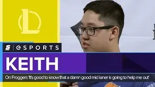 KEITH on Froggen: 'It's good to know that a damn good mid laner is going to help me out'