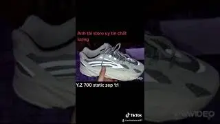 Gi&agrave;y yeezy 700 static phản quang bản rep 1:1
