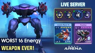 A HUGE Disappointment! Panther Javelin Rack 16 | Mech Arena